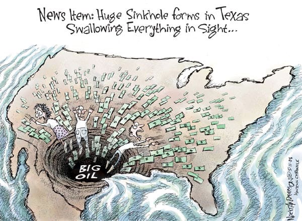 Big Oil's Sinkhole