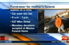 Family of Bakersfield Mother holds car wash to raise money for funeral.