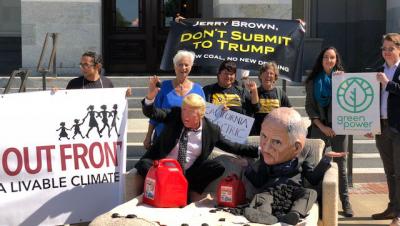 Consumer and Environmental Advocates Call On Gov. Brown to Stop California Energy Transfer to Trump 