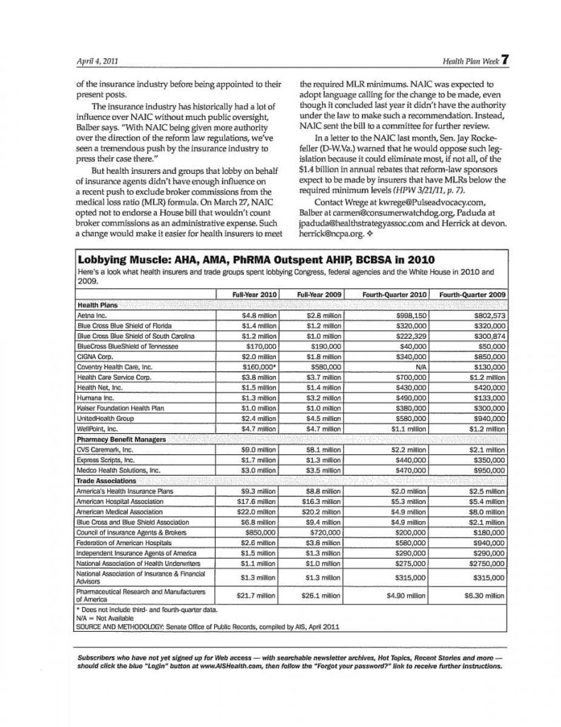 Stakeholders Spent $123 Million Lobbying Congress; Focus Is Now Shifting to States