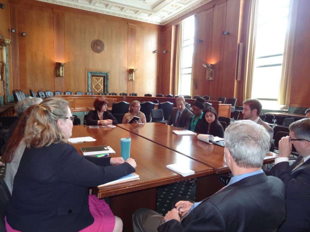 Hilda Sarkisyan and CW fight for insurance justice in DC