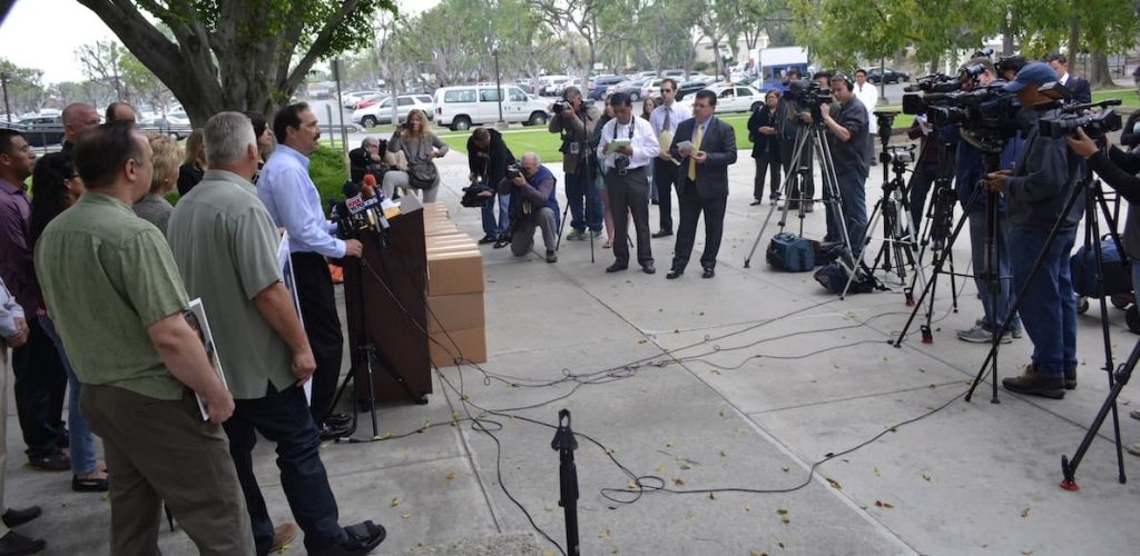 Consumer Watchdog Campaign: 840,000 Signatures To Be Filed Statewide Today To Qualify CA Patient Safety Ballot Measure Targeting Doctor Drug Testing, Overprescribing And Medical Negligence