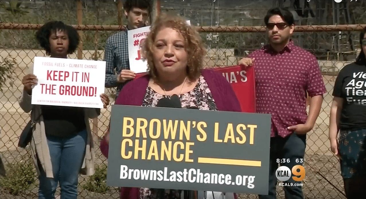 Environmental Groups Warn Gov. Brown, “This is your last chance to leave a green future”