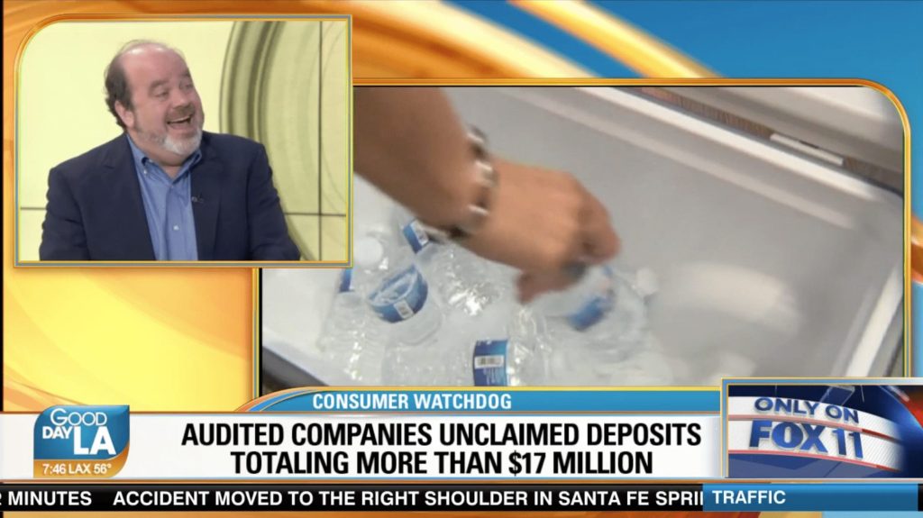 California Consumers Are Losing Millions of Dollars in Recycling to Special Interests, Says Consumer Watchdog