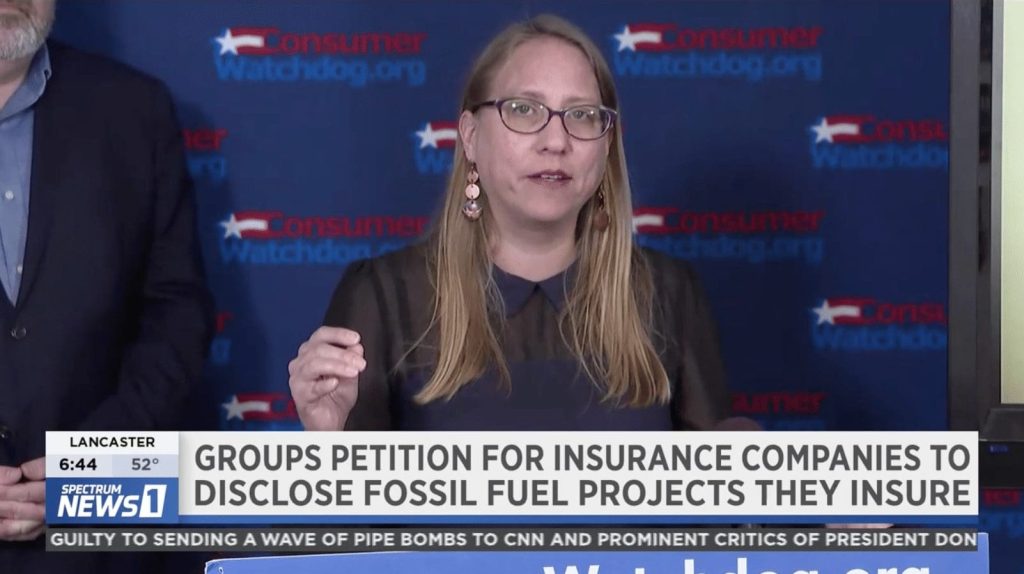 60 Groups Petition State to Make Insurance Companies Disclose Fossil Fuel Projects They Insure