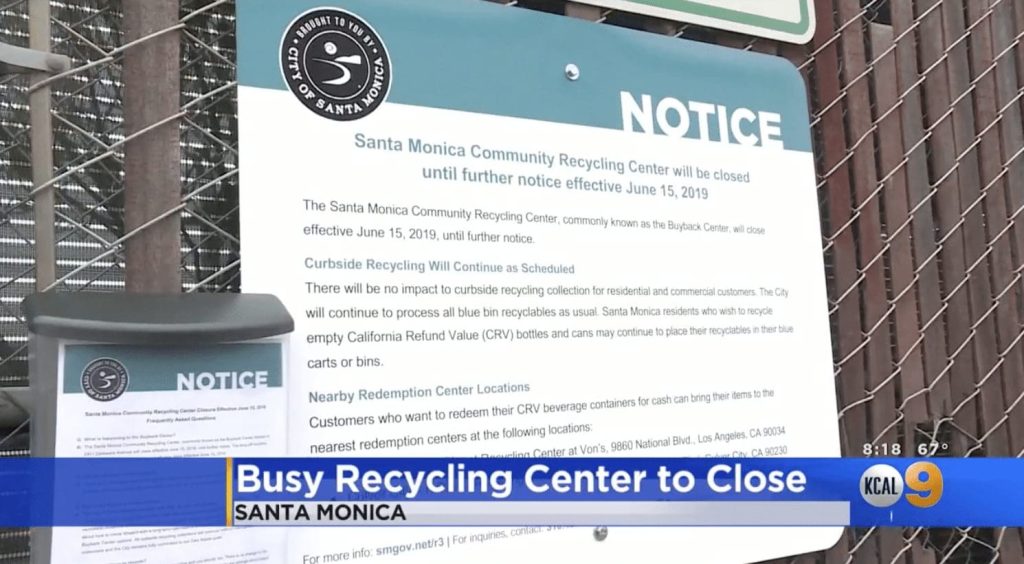 Santa Monica’s Last Recycling Center is Closing