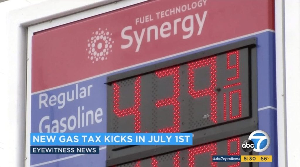 New Gas Tax to be Enacted on July 1st