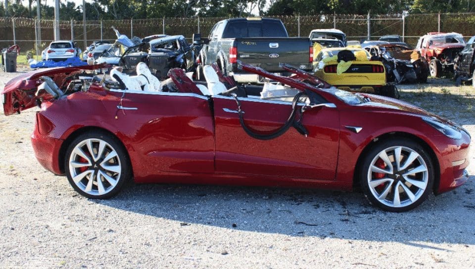 Tesla Crash