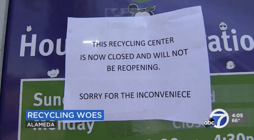 CA Faces Recycling Woes As Largest Recycling Chain rePlanet Shuts Down