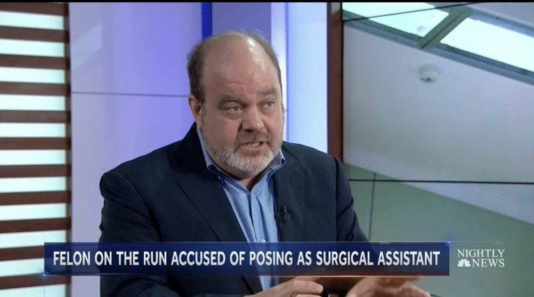 Felon on the Run Accused of Posing as a Surgical Assistant, Identity Theft