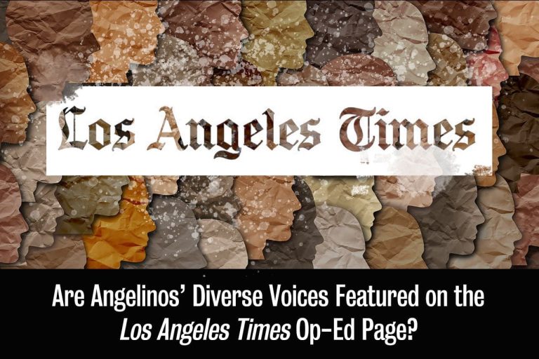 LA Times Op-Ed Pages Don’t Reflect LA