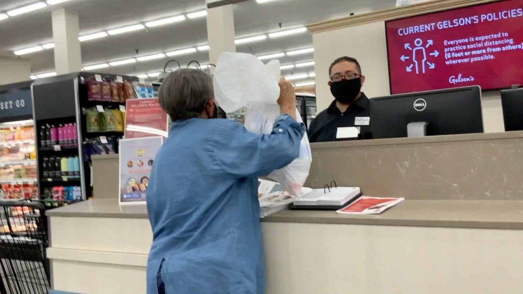 Undercover Video Shows West LA Senior Citizen Illegally Refused Bottle and Can CRV Deposit By Grocers Due To “Covid,” Stockpiles Thousands of Cans