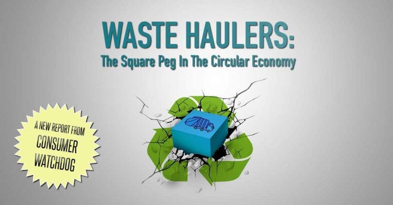 Waste Haulers Are Driving California’s Bottle Deposit System Failure, New Report Reveals, As Lawmakers Consider System Run By Beverage Industry