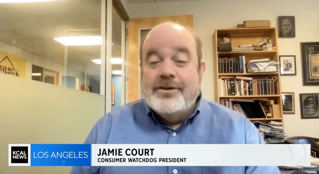 KCAL – Los Angeles, CA; Jamie Court Says We are Being Gouged By SoCal Gas