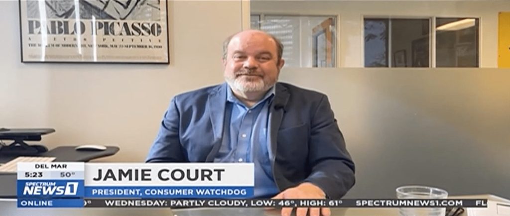 Spectrum News 1 – Los Angeles, CA; Jamie Court Says There’s More To The SoCal Price Hike