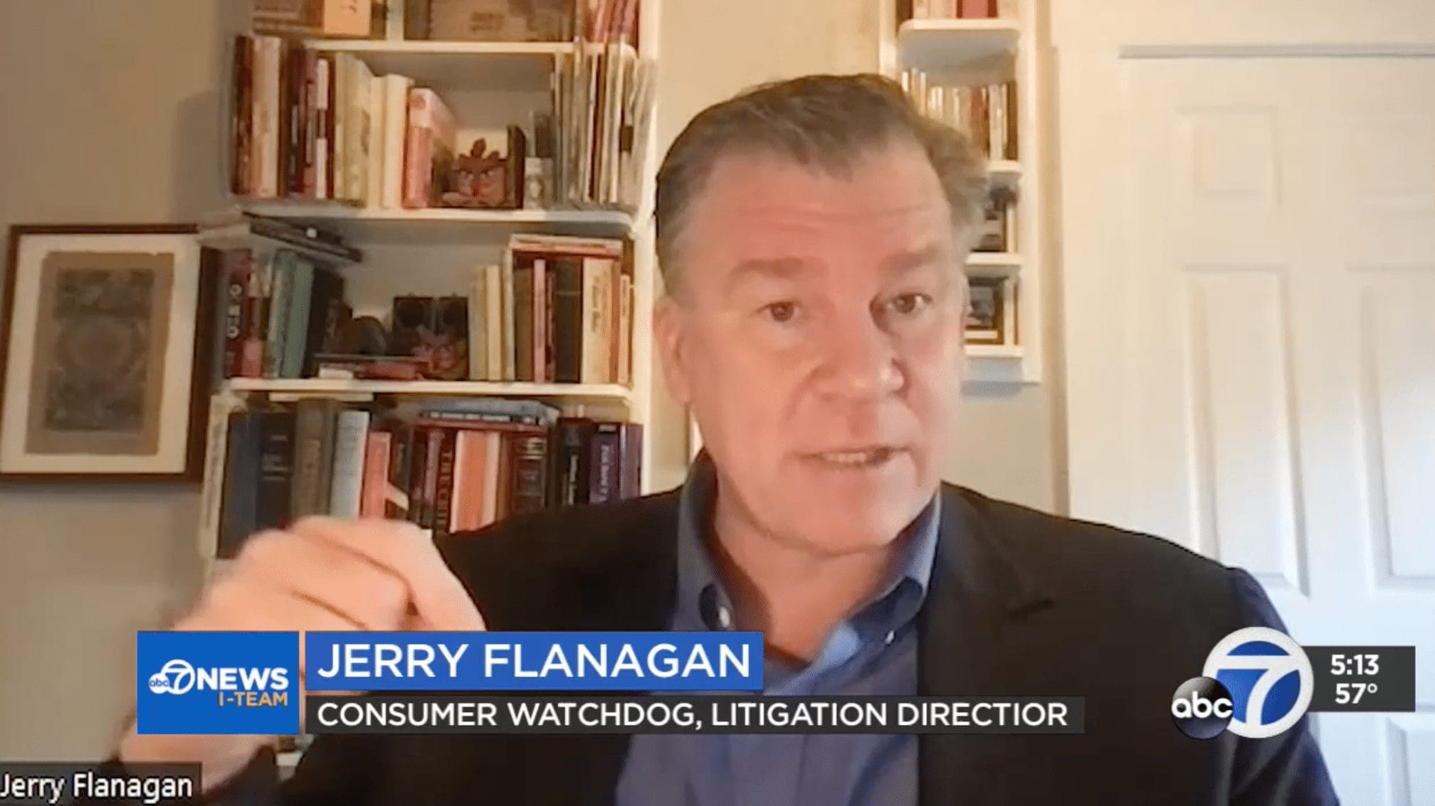 KGO-SF (ABC) – San Francisco, CA: Consumer Watchdog Calls Attorney General to Investigate Clearview AI For Violating State Law