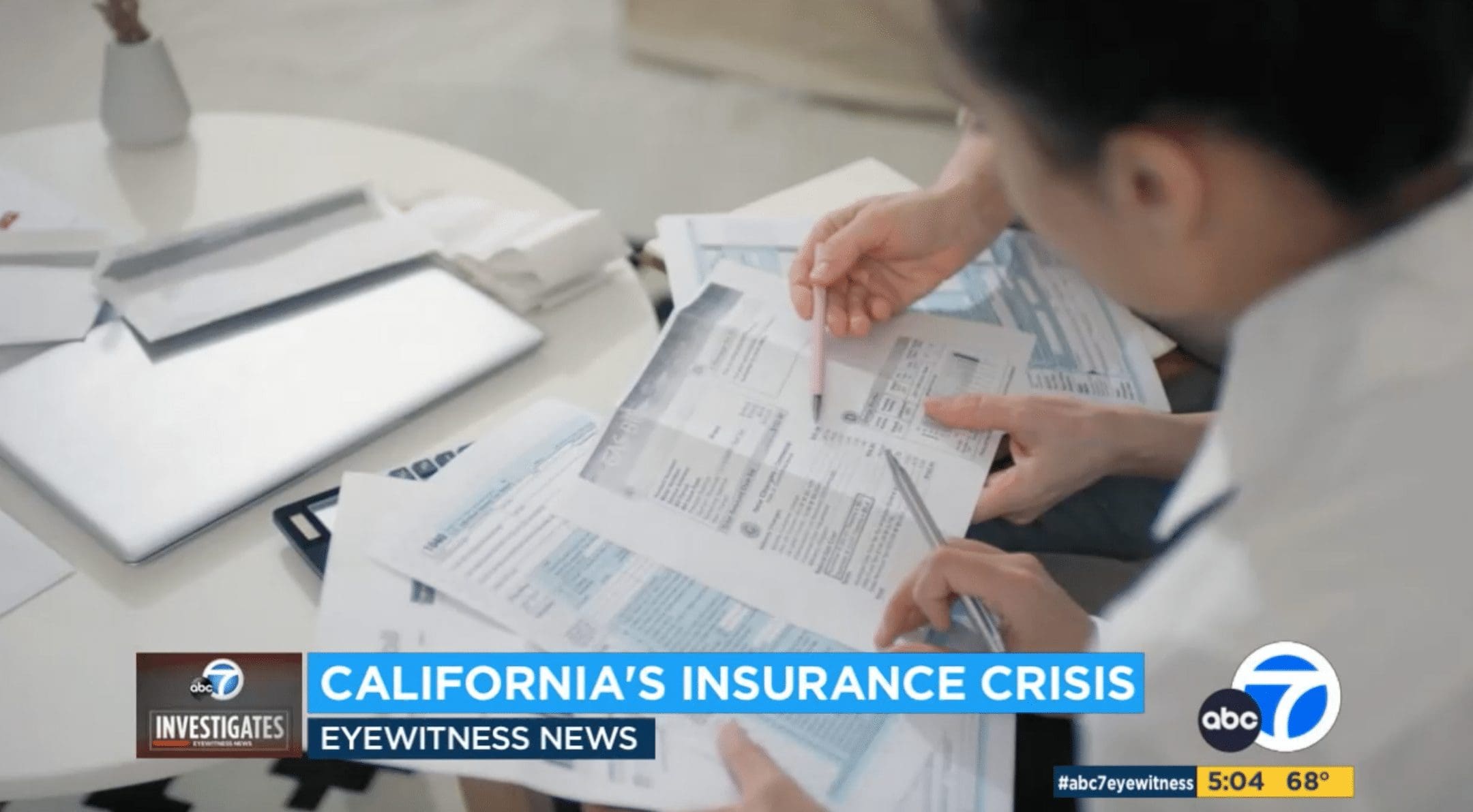 KABC-LA (ABC) – Los Angeles, CA: California’s Insurance Crisis