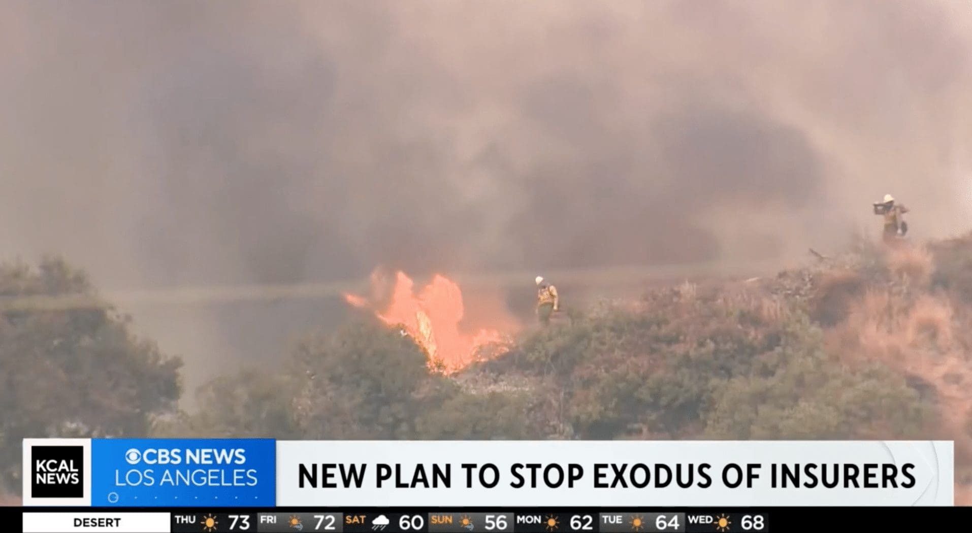 KCAL News – Los Angeles, CA: New Plan to Stop Exodus of Insurers