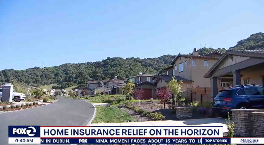 KTVU-SF (FOX) – San Francisco, CA: Home Insurance Relief On The Horizon