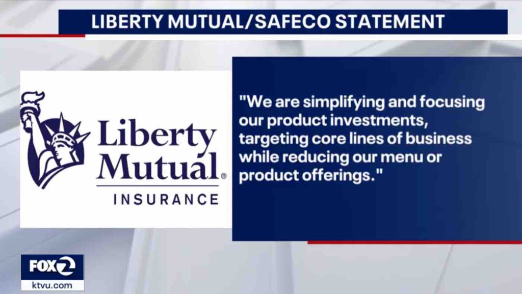 KTVU-SF (FOX) – San Francisco, CA: Safeco Decides To Stop Selling Condo Insurance In California
