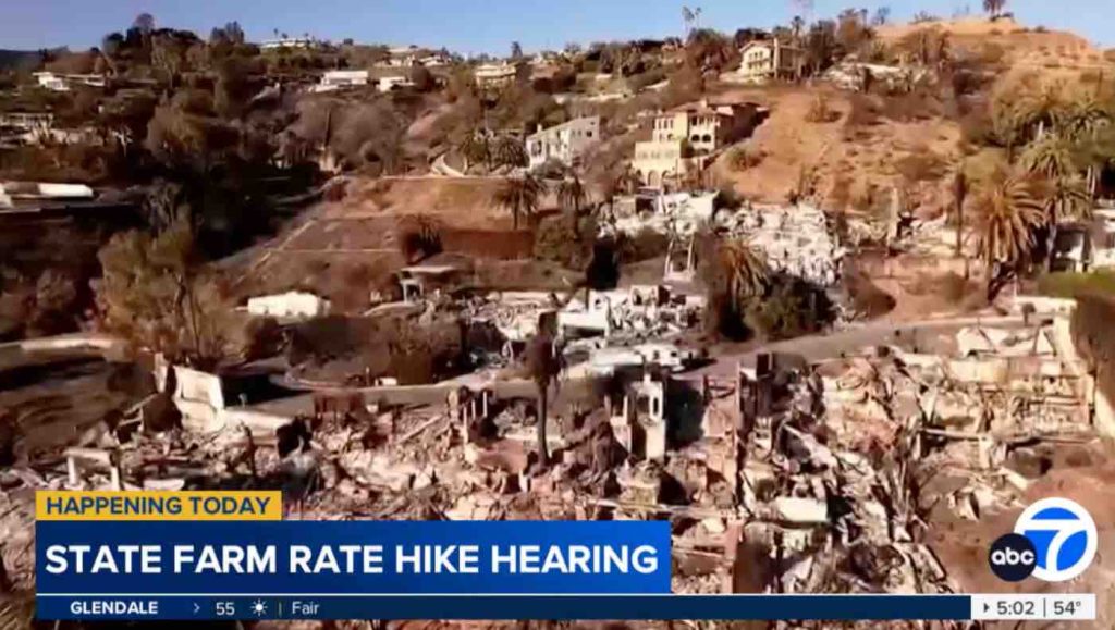 KABC-LA (ABC) – Los Angeles, CA: State Farm Rate Hike Hearing