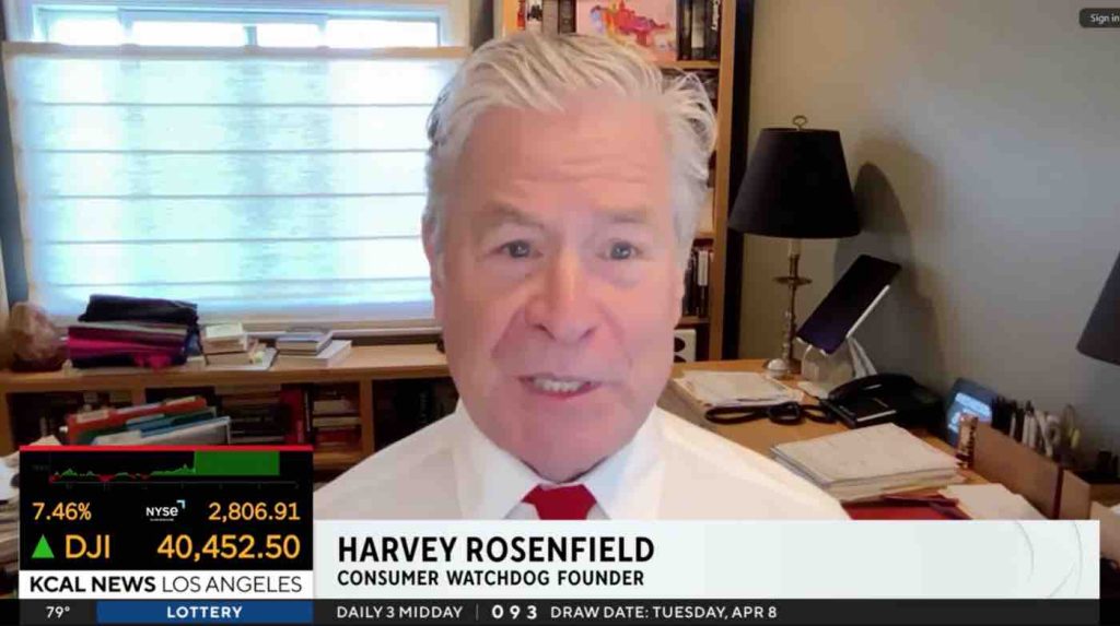 KCAL-LA – Los Angeles, CA: State Farm Rate Hike Hearing