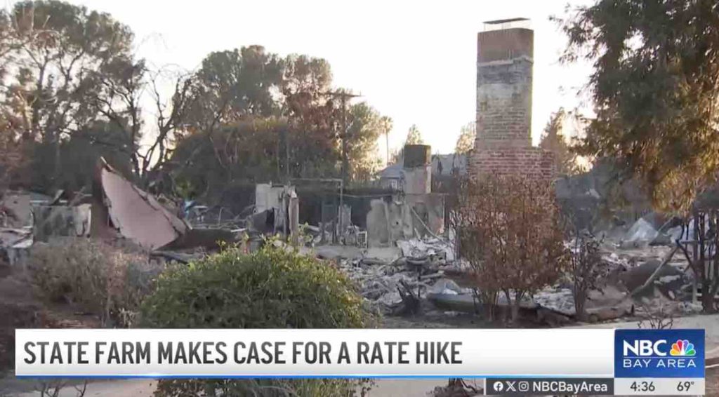 KNTV-SF (NBC) – San Francisco, CA: State Farm Makes Case For Rate Hike