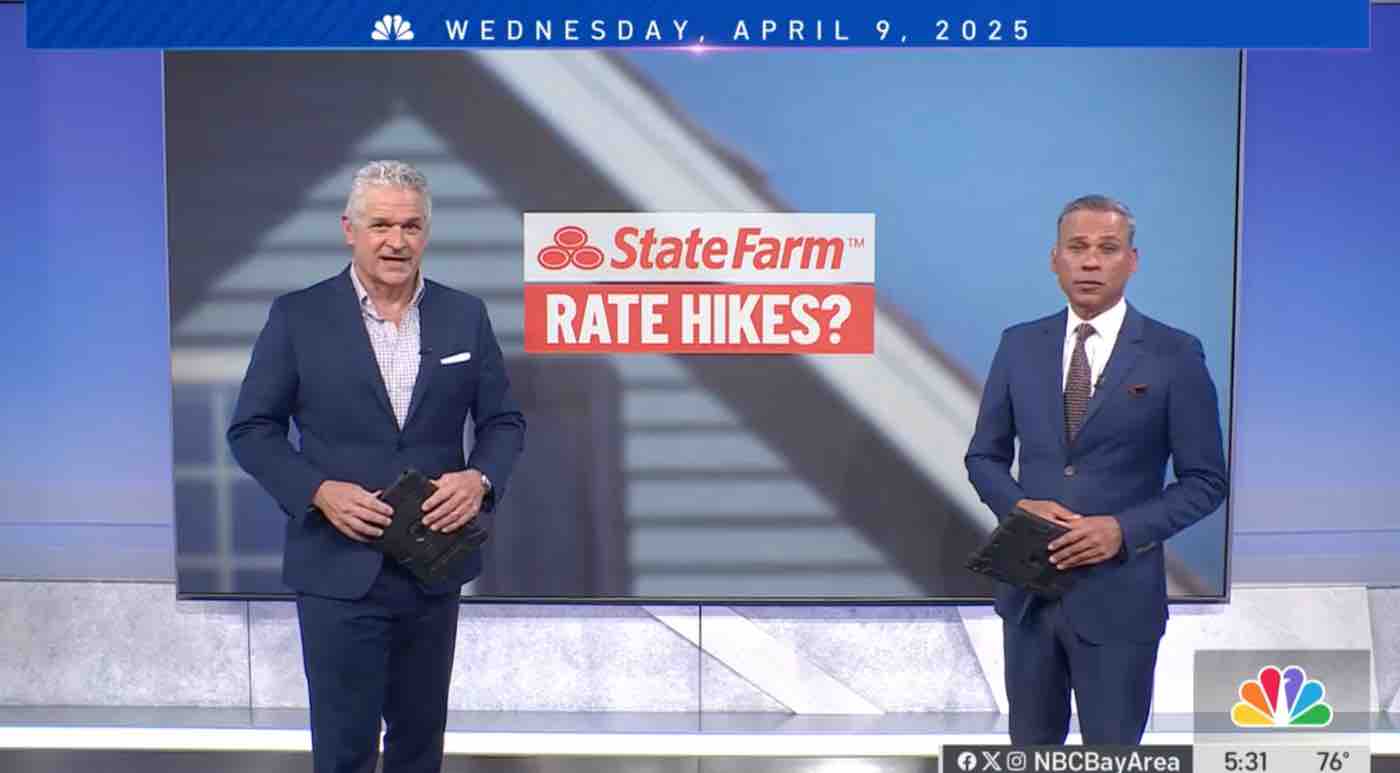 KNTV-SF (NBC) – San Francisco, CA: State Farm Proposed Interim Rate Hike