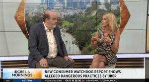 KCBS – LA: New Consumer Watchdog Report Shows Alleged Dangerous Practices By Uber