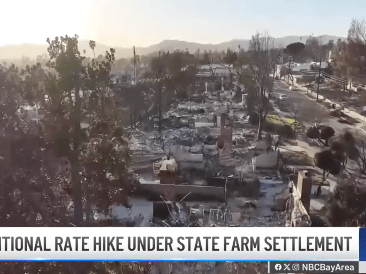 NBC Bay Area (KNTV): No Additional Rate Hike Under State Farm Settlement
