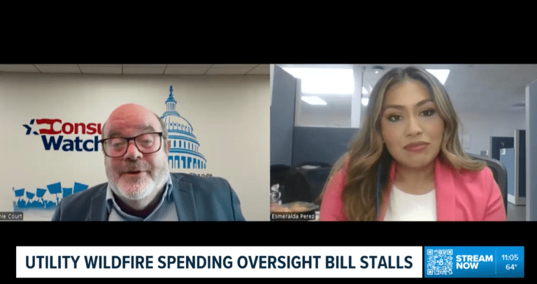 San Diego CBS 8: Utility Wildfire Spending Oversight Bill Stalls