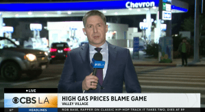 KCAL News: High Gas Prices Blame Game