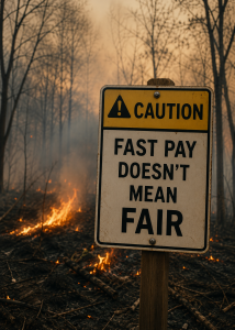 Mandatory Fast Pay For Wildfire Survivors Would Have Prevented Public From Finding Evidence That Showed Edison Started The Eaton Fire, Legislators Need To Make Voluntary