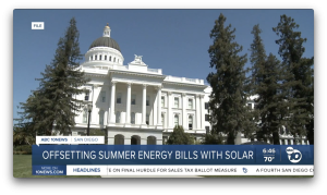 KGTV-SD (ABC): Offsetting Summer Energy Bills With Solar