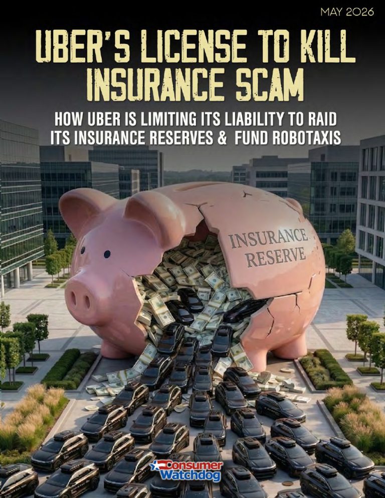 UBER’S LICENSE TO KILL INSURANCE SCAM: How Uber Is Limiting Its Liability To Raid Its Insurance Reserves & Fund Robotaxis